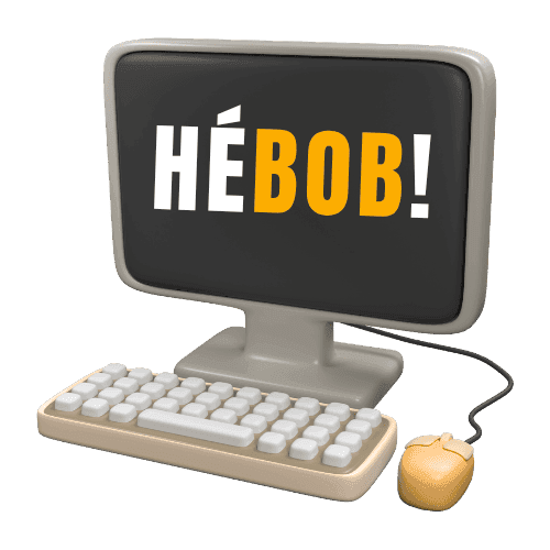 Services HéBob : site web, identité visuelle, fiche Google, cartes de visite